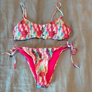 Colorful Women's Bikini Set